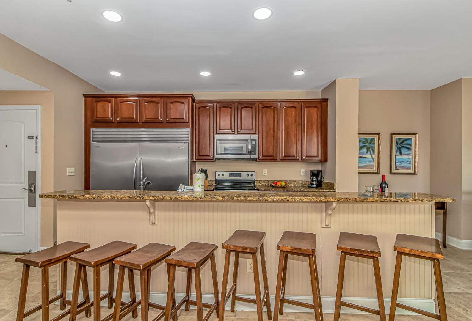 Ocean Breeze Luxury Villas 3D, Nicely Updated! Across From The Ocean! Sleeps 18 ! Myrtle Beach Værelse billede
